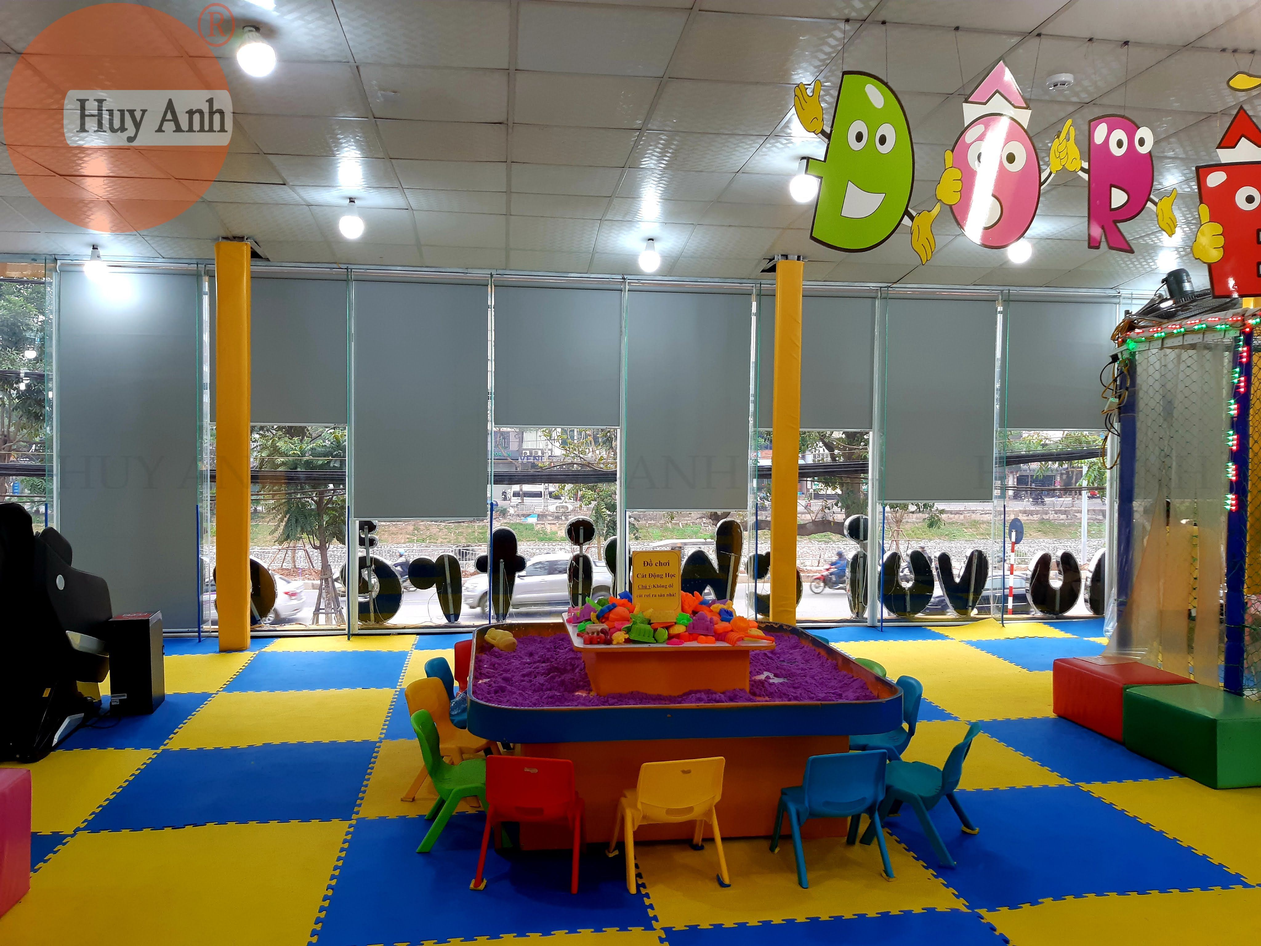rèm cửa kính chống nóng che sáng